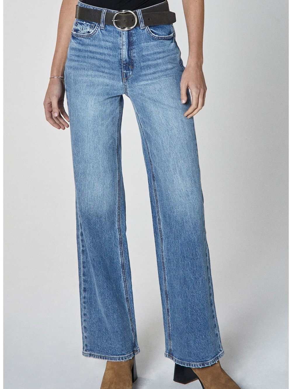Unpublished Jolene Wide-Leg High-Rise Mom Jeans